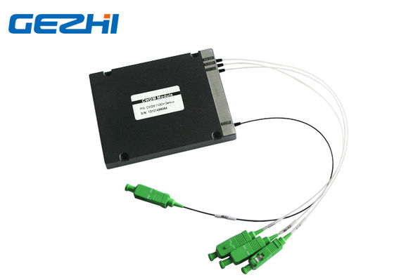 Buy Single Fiber 1550nm 1x3 CWDM Passive Multiplexer online manufacture