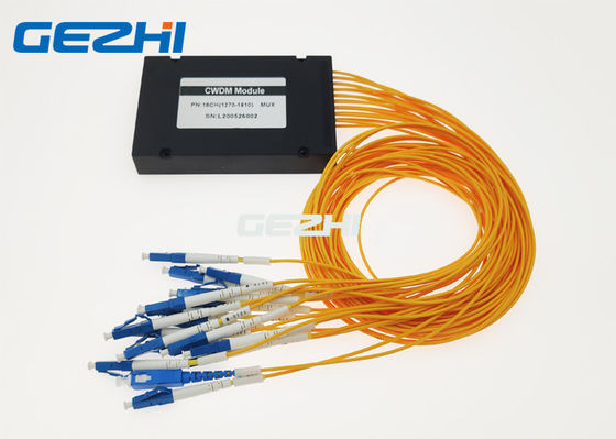Buy ABS Box 1610nm 1x18 CWDM Coarse Wavelength Division Multiplexing online manufacture