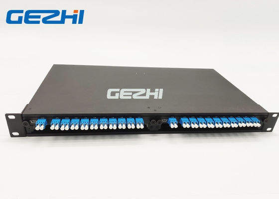 Buy 4 Slot 1U Rack Mount 100Ghz 8CH DWDM Mux Demux Module online manufacture