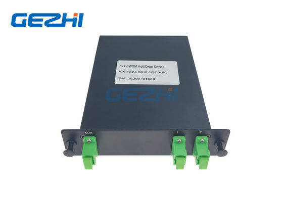 Buy 1510nm 1x2 CWDM Single Add Drop Passive Multiplexer Module online manufacture