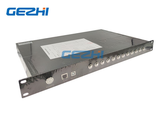Buy Triple Channel 500mW 1650nm 1x4 Fiber Optical Switch online manufacture