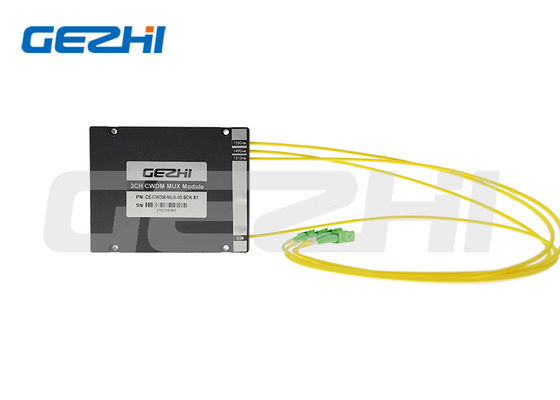 Buy GEZHI Photonics CEX Module CWDM Mux Demux 1310/1490/1550nm 500mw ITU online manufacture