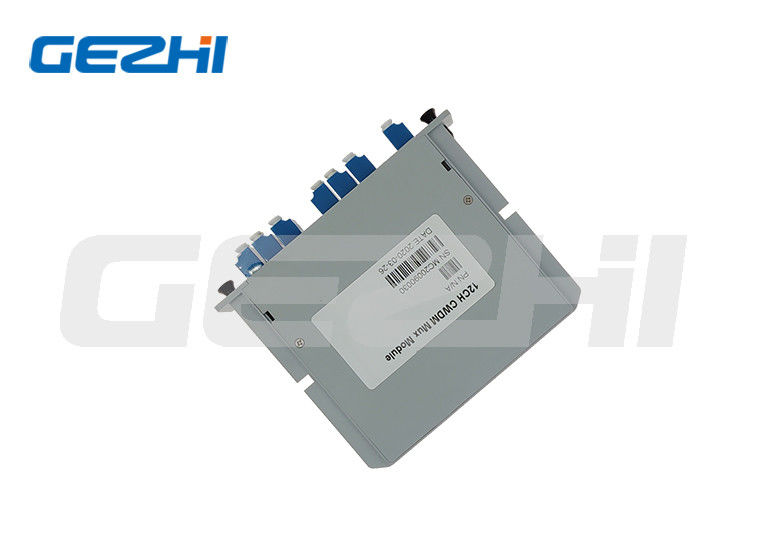 Cassette Module Controller 12CH CWDM Mux Cassette Module LC/UPC Fiber Connector For WDM Network