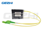 2CH Dwdm Wdm ABS Box Single Mode Optical Fiber Solutions