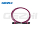 12Core Data Center Om4 Red Rose Round Mtp Mpo Optical Cable Patch Cord