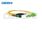 24-Core OS2 Fiber Patch Cord Customized Lengths For FTTX / CATV