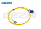 PVC 2 Core Duplex Fiber Patch Cord LC To SC Fiber Patch Cable For FTTH