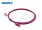 Duplex Fiber Optic Cable LC/PC Uniboot Polarity Interchange LSZH 5m Patch Cable