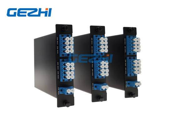 8CH CWDM Fiber Optic Modules Low IL High Isolation Duplex Fiber