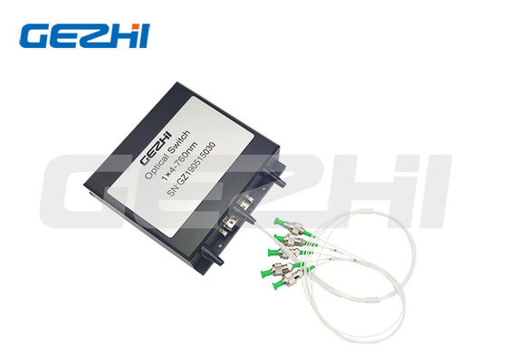 1x4 Ports Single Mode Non Latching Fiber Optical Switch for Ring Network Applications