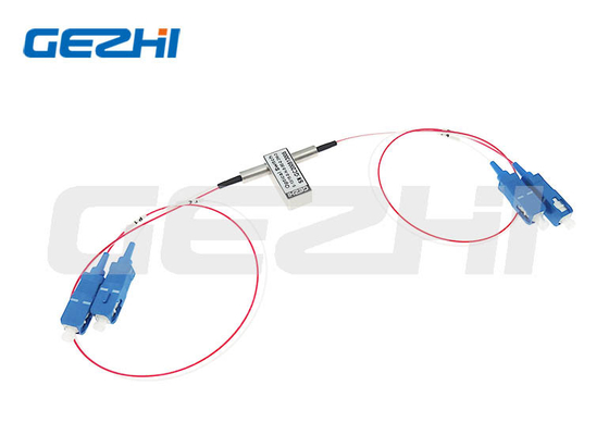 3V 2x2B Fiber Optical Switches With LC/UPC LC/APC SC/UPC
