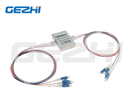 4x4 Fiber Optical Switch with 1260-1650nm Wavelength Low Insertion Loss and Fast Switching Speed