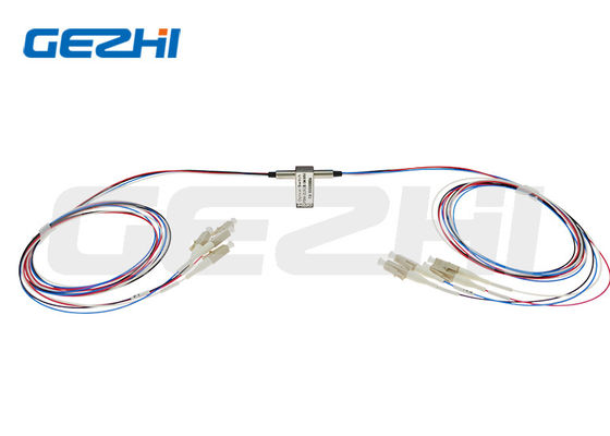 Dual 2x2 Port 5V Voltage Latching/Non-Latching Mechanical Optical Bypass Switch for Fiber Networks