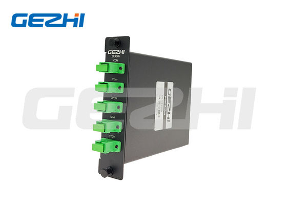 Low Insertion Loss Filter WDM Module for GPON XGS-PON with 1310/1490nm Wavelength
