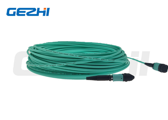 Low Loss Lc Om3 Patch Cord Customized Lengths With Mpo Connector