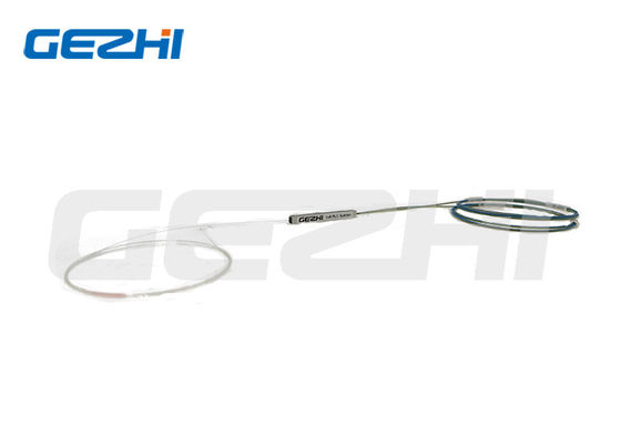 1x8 Bare Fiber PLC Splitter Steel Tube Type for FTTH with G657A1 Fiber
