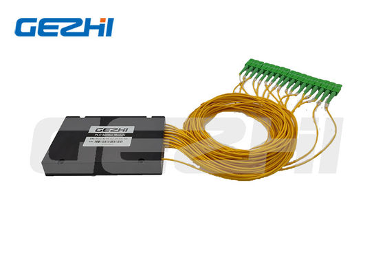 Low Loss 1x16 ABS Box PLC Splitter for Fiber Optic Networks