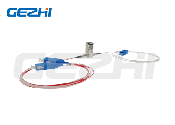 1X2 Mechanical optical switch 1310/ 1550nm SM 5V Non-Latching 0.5m with/without connector
