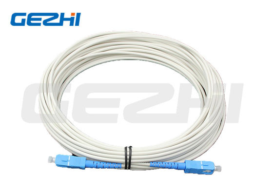 Armored Fiber Optic Patch Cord with Customizable Length High Bandwidth and Durable Design for FTTH Networks
