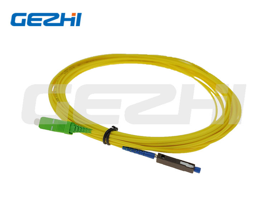 Simplex MU To SC Connector Fiber Patch Cord Patch Cable Series For Data Network