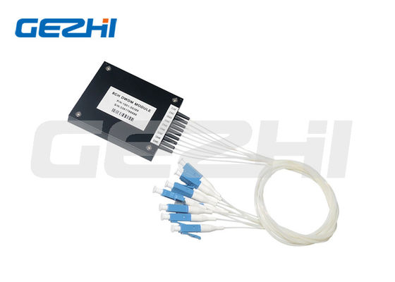 8 Channel Optical CWDM Mux Demux Module for FTTX with Low Insertion Loss