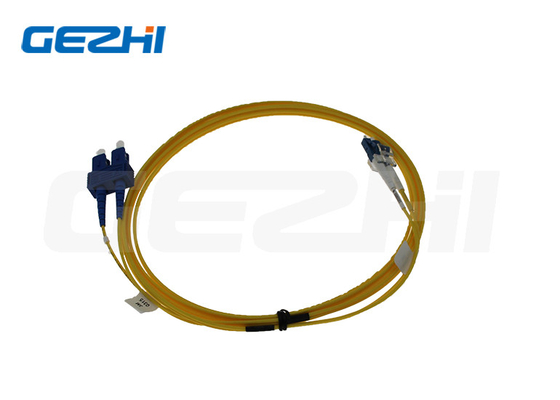 Low insertion loss LC to SC Singlemode Duplex Patch Cord