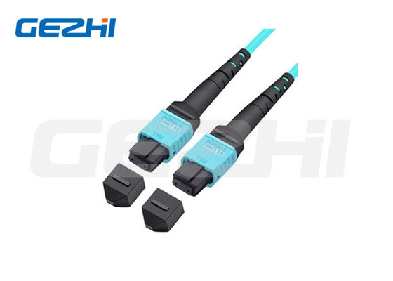 Customized Logo OM3 SX Fiber MPO Fiber Optic Connector with Low Insertion Loss for Telecommunication