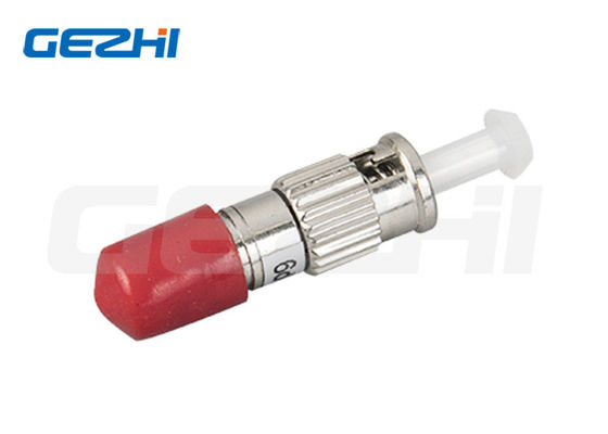 Metal 1dB Fiber Optic Attenuator ST/UPC Male To Female for High Precision Signal Reduction