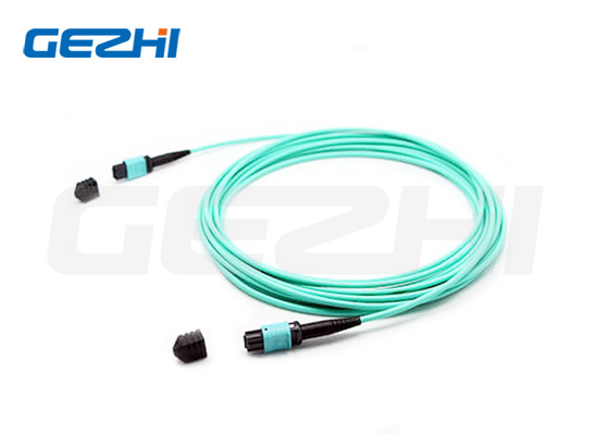 12F MPO(Female) - MPO(Female) 3.0mm LSZH Fiber Patch Cable / Trunk Cable