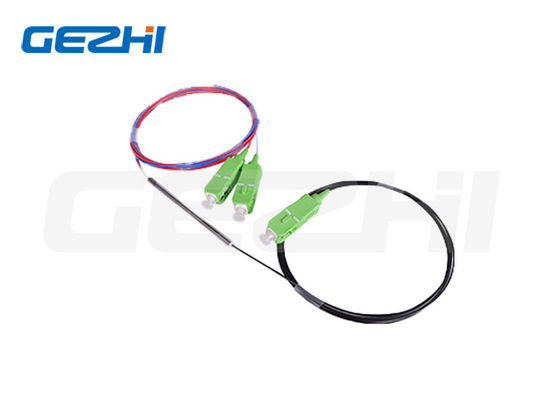 0.9mm Tube FBT Fiber Optic Splitter with Low Insertion Loss Wide Operating Wavelength and Compact Design