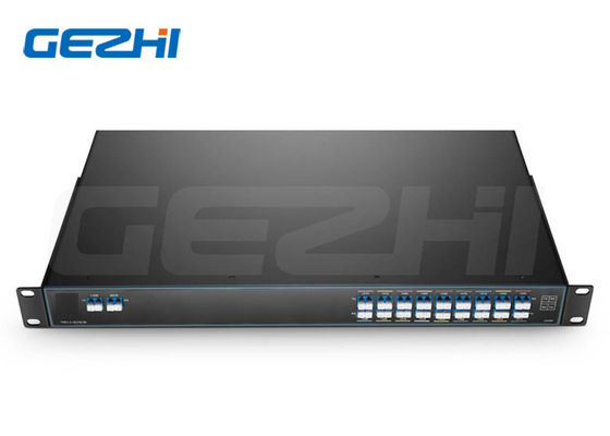 18 Channels 1270-1610nm CWDM Mux Demux with Monitor Port and TFF Technology