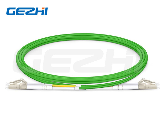 LC UPC To LC UPC Duplex Patch Cable OM5 850/1300nm For FTTH