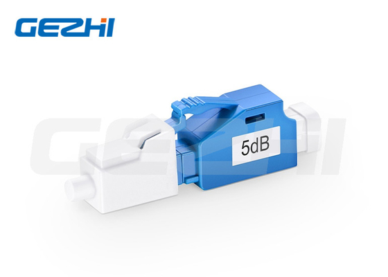 LC / UPC Single Mode Fiber Attenuator 5dB Fixed Male Female