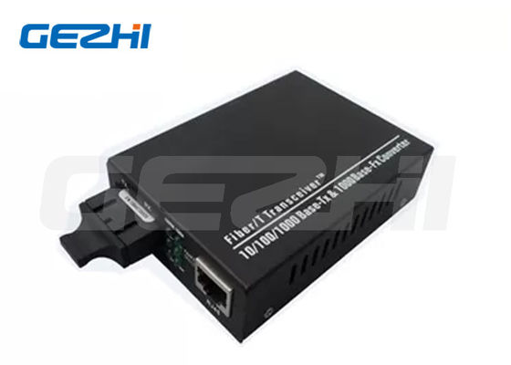1310nm Wavelength 20KM Transmission Distance SC Connector Single Mode Media Converter for Ethernet Networks
