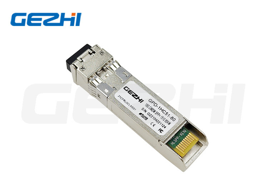 10G CWDM SFP Transceiver Module 1410 - 1610nm 10GBASE 80KM LC/UPC Connector