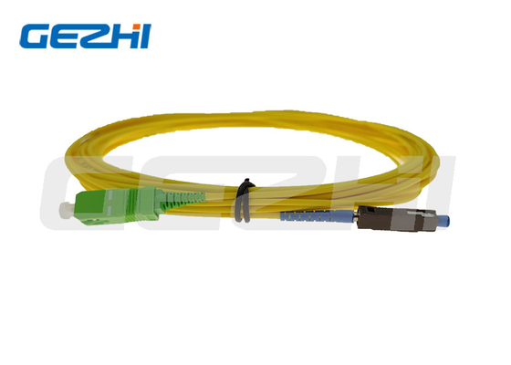 Simplex Singlemode/Multimode MU To SC Patch Cord Simplex Fiber Optic Patch Cable