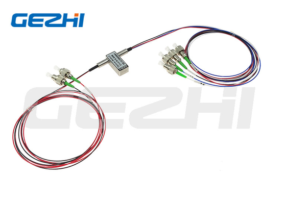 Dual 1x2 Opto-Mechanical Optical Switches Dual 1X2 LC/UPC Or SC/UPC Connector