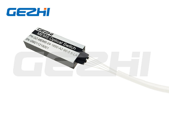 1x4 Fiber MEMS Optical Switches Module Micro Electro Mechanical System Switch With SC/UPC Connector