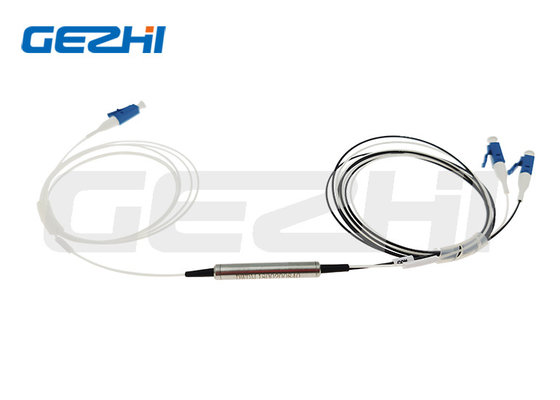 1260 ~ 1620nm 1x2 OADM Multiplexer 3 Port Single Channel CWDM Device