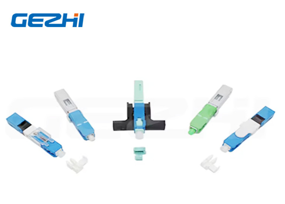 SC Pre Embedded Fast Fiber Optical Connector For Test Equipment