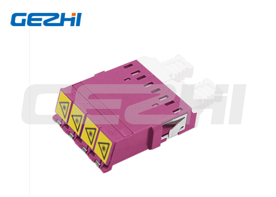 LC OM4 DX Avoid Laser Adapter Without Flange Fiber Optical Adapter