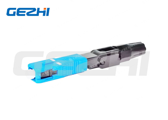 Plastic Fiber Optic Cable Connectors, Pre Embedded SC/UPC Optical Fast Connector