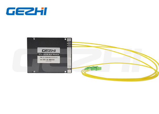 3CH CWDM MUX Module for 5G Backbone Network with 1310/1490/1550nm Wavelength
