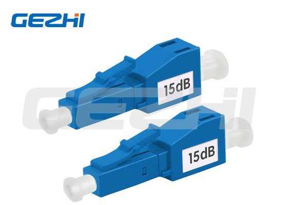 Plastic Material Fiber Optic Attenuator LC UPC 1dB-30dB Fixed Variable Attenuator