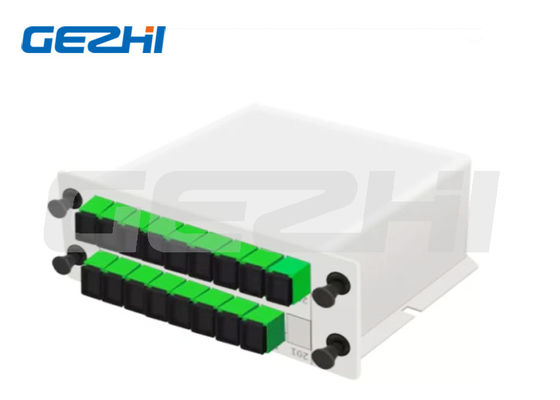 1x16 Fiber LGX Modulized Optical Splitter with Low Insertion Loss and Wide Operating Temperature