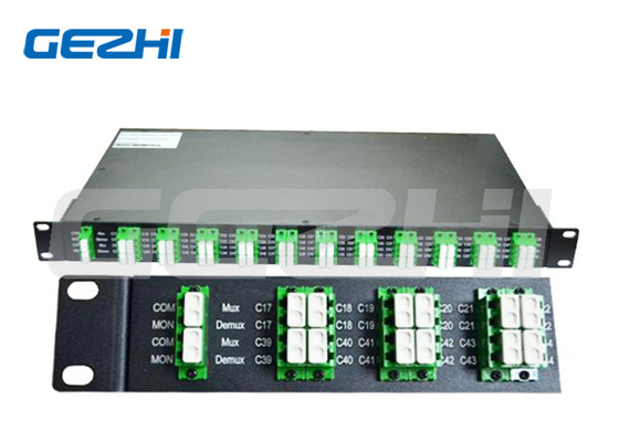 40 Channel LC/APC 100GHz Duplex Athermal AWG DWDM Module GEZHI-DWDM - MUX/DEMUX