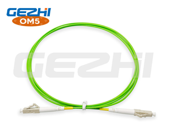 Customized Fiber Optic Patch Cord Cable OM5 Multimode Wideband LC/SC/FC/ST Duplex