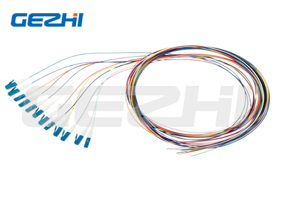 Fiber Optic Patch Cord Pigtail 12 Core LC/UPC SM Without Jacket Patch Cord Pigtail