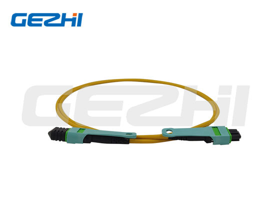 MPO OS2 Patch Cord Single Mode 9/125μm High-Density MPO Fiber Optic Patch Cord