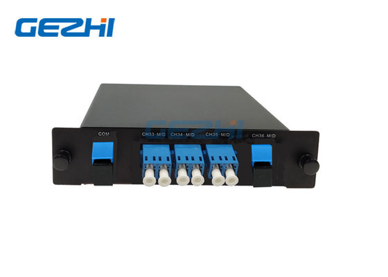Long Distance CH43 1542.94nm 5G 6CH DWDM Mux Demux